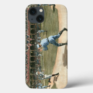 ナショナルリーグの野球の試合1886年 iPhone 13ケース