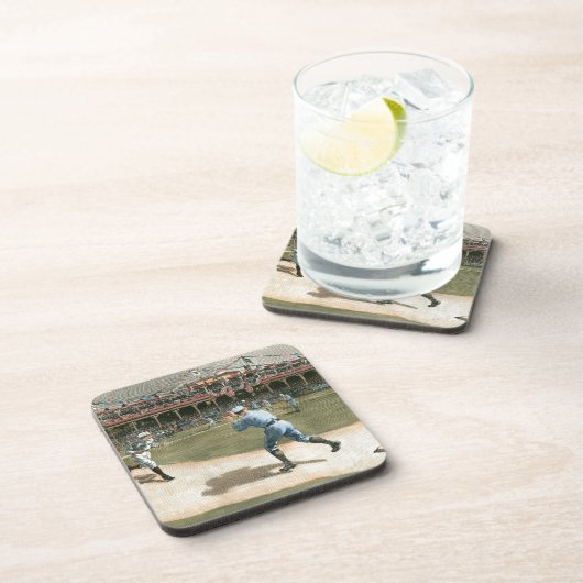 ナショナルリーグ野球の試合1886年 コースター (右側)