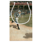 ナショナルリーグ野球の試合1886年 スモールペーパーバッグ (裏面)