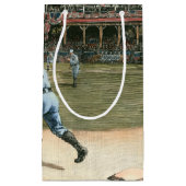 ナショナルリーグ野球の試合1886年 スモールペーパーバッグ (正面)