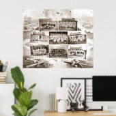 ナショナルリーグ野球1888 ポスター (ホームオフィス)