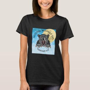 ナショナルワーウルフの日2月6日 Tシャツ