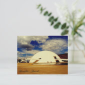 ナショナル博物館Honestino Guimahees、ブラジリア。 ポストカード (スタンド正面)