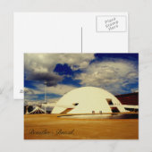 ナショナル博物館Honestino Guimahees、ブラジリア。 ポストカード (正面/裏面)