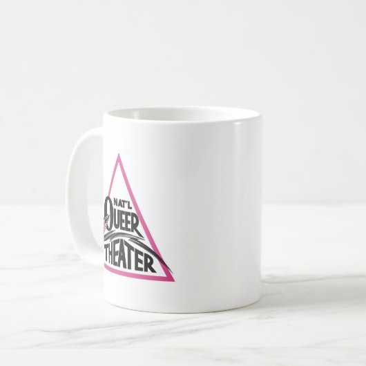 ナショナル同性愛者シアターマグ コーヒーマグカップ (正面左)