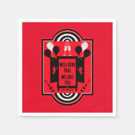 ナショナル来ズ・アウト・デイNCOD スタンダードカクテルナプキン