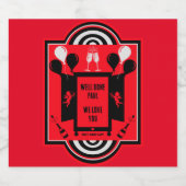 ナショナル来ズ・アウト・デイNCOD スパークリングワインラベル (シングルラベル)