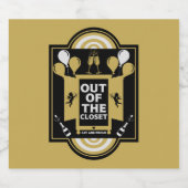 ナショナル来ズ・アウト・デイNCOD スパークリングワインラベル (シングルラベル)