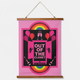 ナショナル来ズ・アウト・デイNCOD 吊り下げ型タペストリー