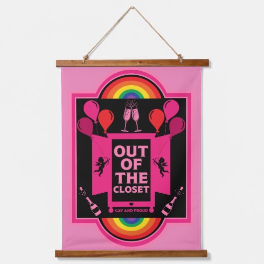 ナショナル来ズ・アウト・デイNCOD 吊り下げ型タペストリー (正面)