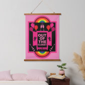 ナショナル来ズ・アウト・デイNCOD 吊り下げ型タペストリー (寝室)