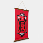 ナショナル来ズ・アウト・デイNCOD 吊り下げ型タペストリー (傾斜あり)