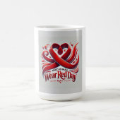 ナショナル衣服レッドデイ コーヒーマグカップ (中央)