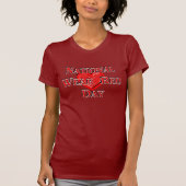ナショナル衣服レッドデイ Tシャツ (正面)