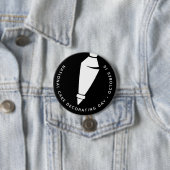 ナショナル飾ケーキの日、配管バッグ 缶バッジ (インサイチュ)