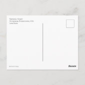 ナショナル・アヴィアリーでの愛の鳥 ポストカード (裏面)