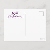 ナショナル・ウィメンズ・パーティー本部 ポストカード (裏面)