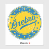 ナショナル – オレブロ・スベリエ |スウェーデンのステッカー シール (シート)