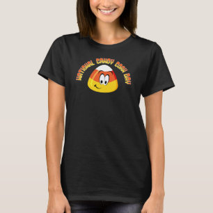 ナショナル・キャンディ・コーン・デー、かわいいキャンディTシャツ Tシャツ