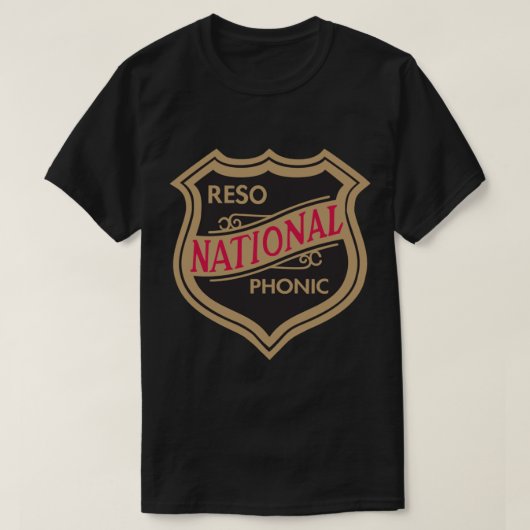 ナショナル・ギター・エッセンシャルTシャツ Tシャツ (デザイン正面)