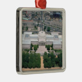 ナショナル・ギャラリーの空中写真 メタルオーナメント (右)