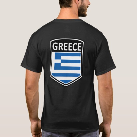 ナショナル – ギリシャ Tシャツ (裏面)