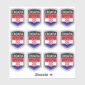 ナショナル – クロアチア シール (シート)