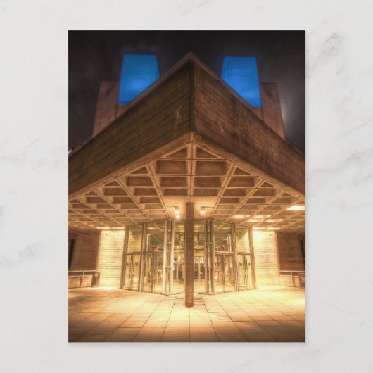 ナショナル・シアター、ロンドンのサウスバンク ポストカード (正面)