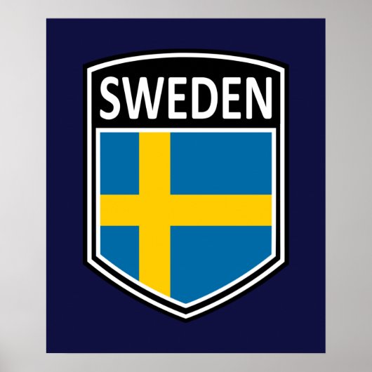 ナショナル – スウェーデン ポスター (正面)