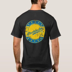 ナショナル – ストックホルムスベージュ スウェーデンTシャツ Tシャツ