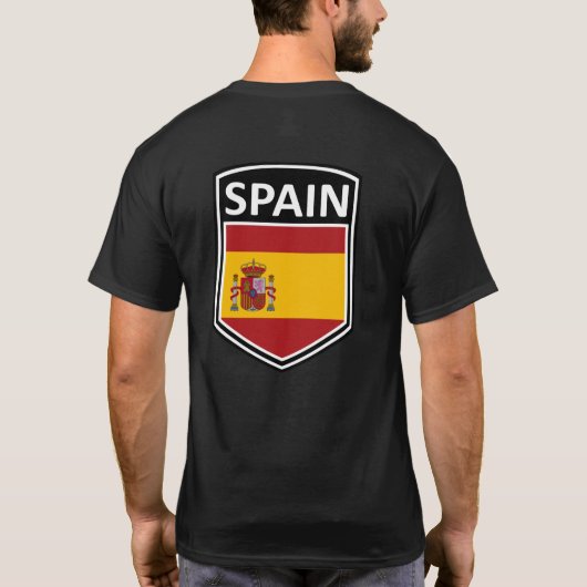 ナショナル – スペイン Tシャツ (裏面)