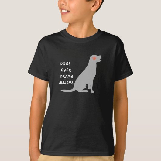 ナショナル・ドッグ・デイ 愛犬家のための ドラマより犬 Tシャツ (正面)