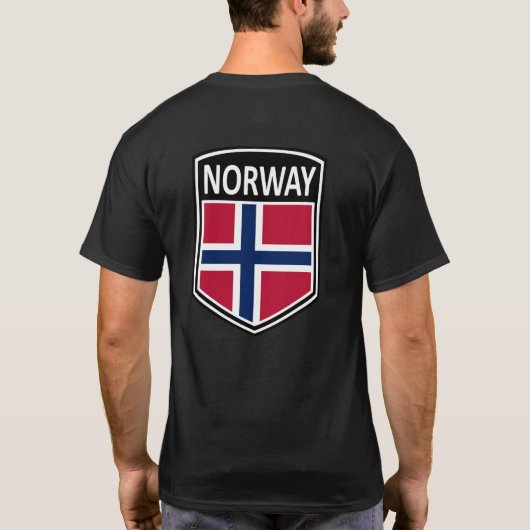 ナショナル – ノルウェー Tシャツ (裏面)