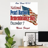 ナショナル・パール・ハーバー・デー ポスター (ホームオフィス)