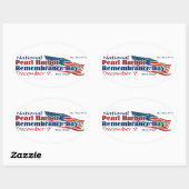 ナショナル・パール・ハーバー・デー 楕円形シール (シート)