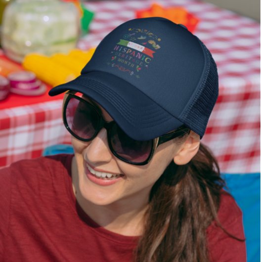 ナショナル・ヒスパニック伝統月デザイン キャップ