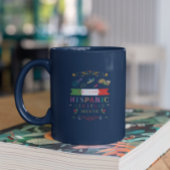 ナショナル・ヒスパニック伝統月デザイン ツートーンマグカップ