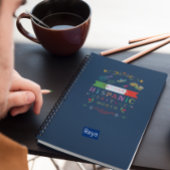 ナショナル・ヒスパニック伝統月デザイン ノートブック