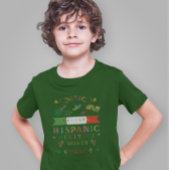 ナショナル・ヒスパニック伝統月デザイン Tシャツ