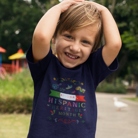 ナショナル・ヒスパニック伝統月デザイン Tシャツ