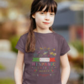 ナショナル・ヒスパニック伝統月デザイン Tシャツ