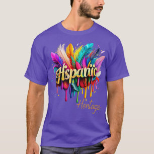 ナショナル・ヒスパニック伝統月針 Tシャツ