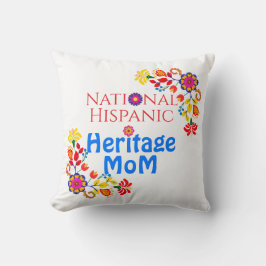 ナショナル・ヒスパニック伝統月 | 誇りを持った母 クッション