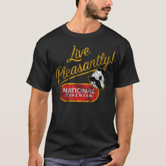 ナショナル ボヘミアン ヴィンテージ スタイル Tシャツ