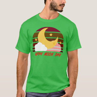 ナショナル・ムーン・デイ 80年代の友達 Tシャツ