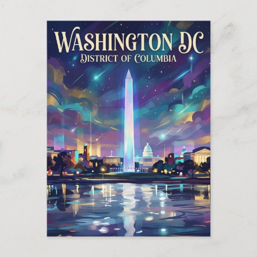 ナショナル・モール 米国 ポストカード (正面)