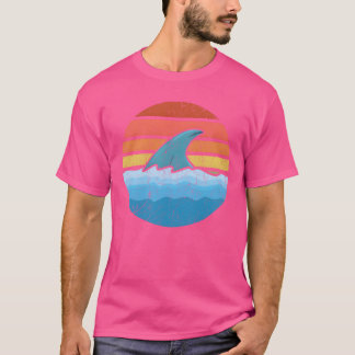ナショナル・レトロ・デー ビンテージ クラシック サメ ファミリー Tシャツ