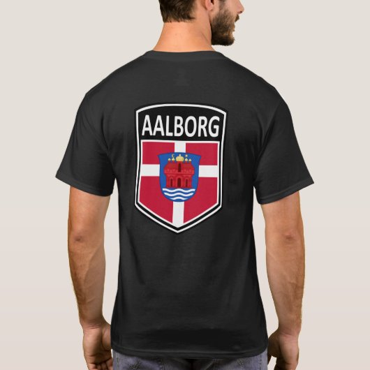 ナショナル – Aalborg Danmark Tシャツ (裏面)
