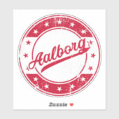 ナショナル – Aalborg Denmarkステッカー シール (シート)