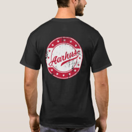 ナショナル – Aarhus Danmark Tシャツ